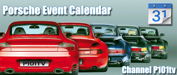 Channel P101tv Porsche Event Calendar